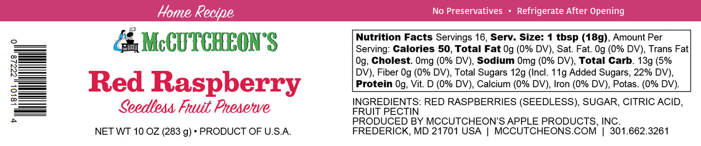MINI - Red Raspberry Preserves