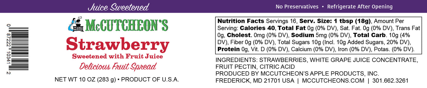 MINI - JS Strawberry Spread