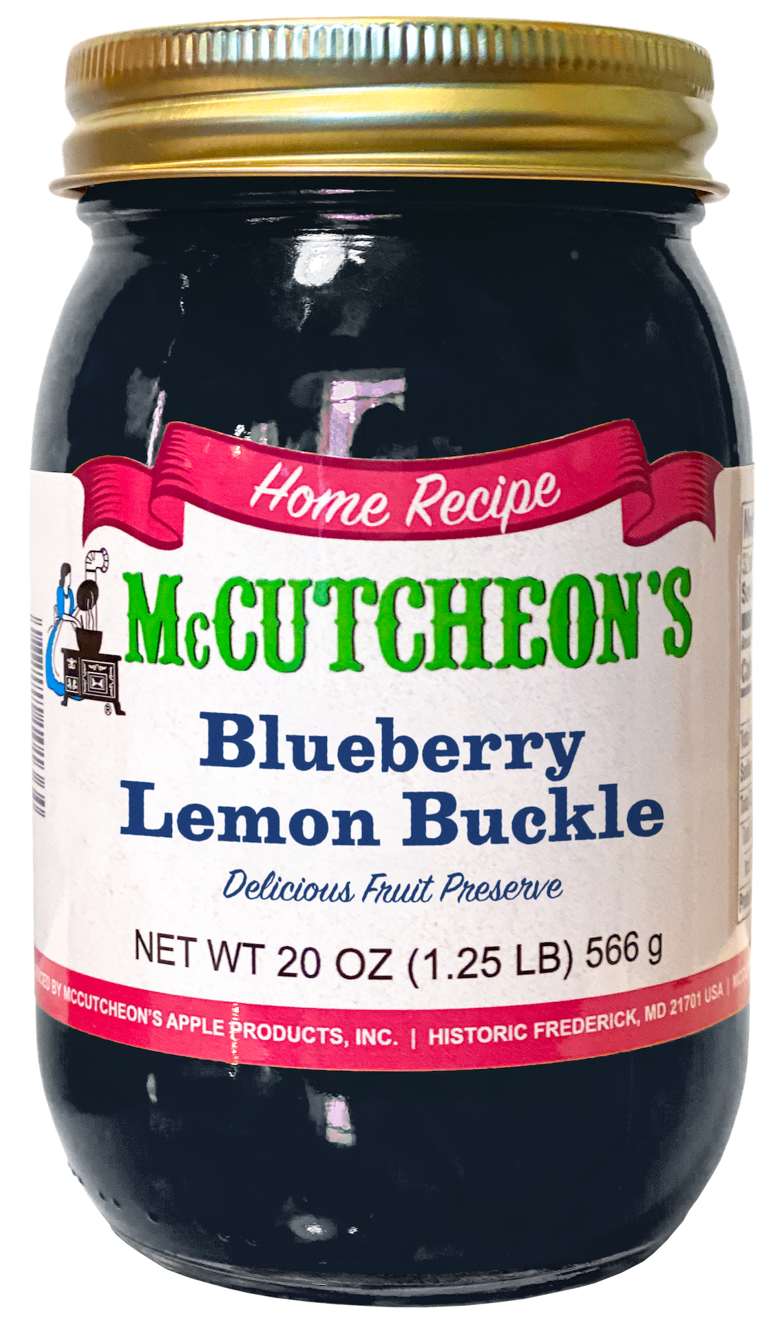 Blueberry Lemon Buckle Preserves
