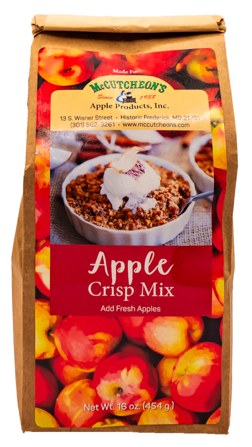 bag of McCutcheon's apple crisp mix