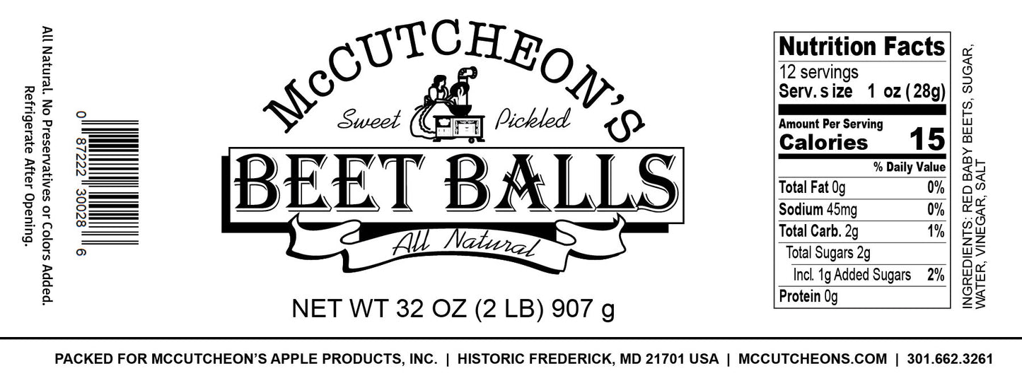 6 Beet Ball Quart Bundle