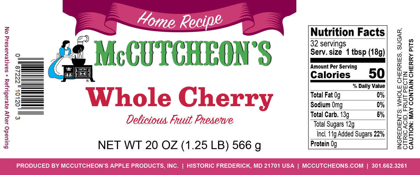 Whole Cherry Preserves