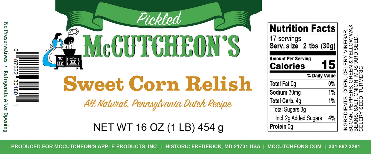 Sweet Corn Relish