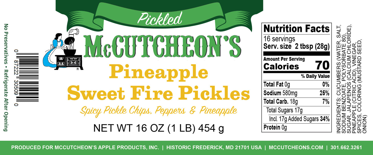 Pineapple Sweet Fire Pickles