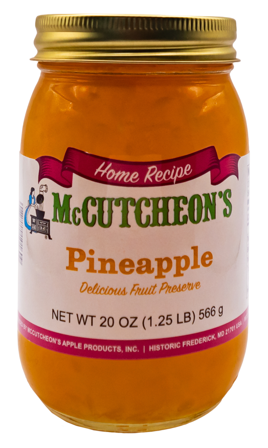 jar of McCutcheon's Pineapple preserves