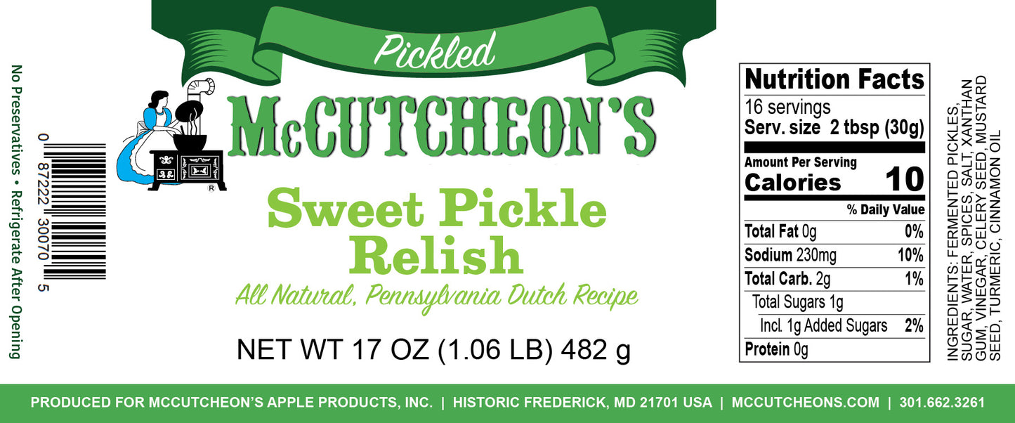 Sweet Pickle Relish