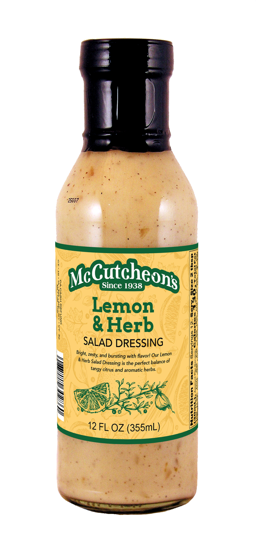 NEW - Lemon & Herb Salad Dressing McCutcheon's Apple Products NEW - Lemon & Herb Salad Dressing McCutcheon's Apple Products