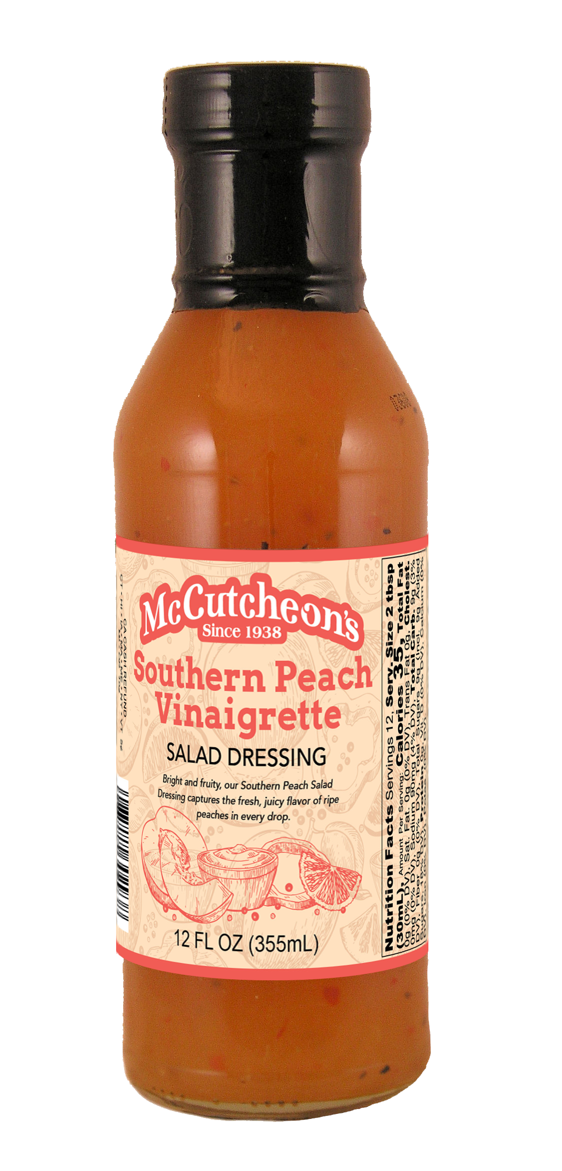 *NEW RECIPE* Southern Peach Vinaigrette Salad Dressing