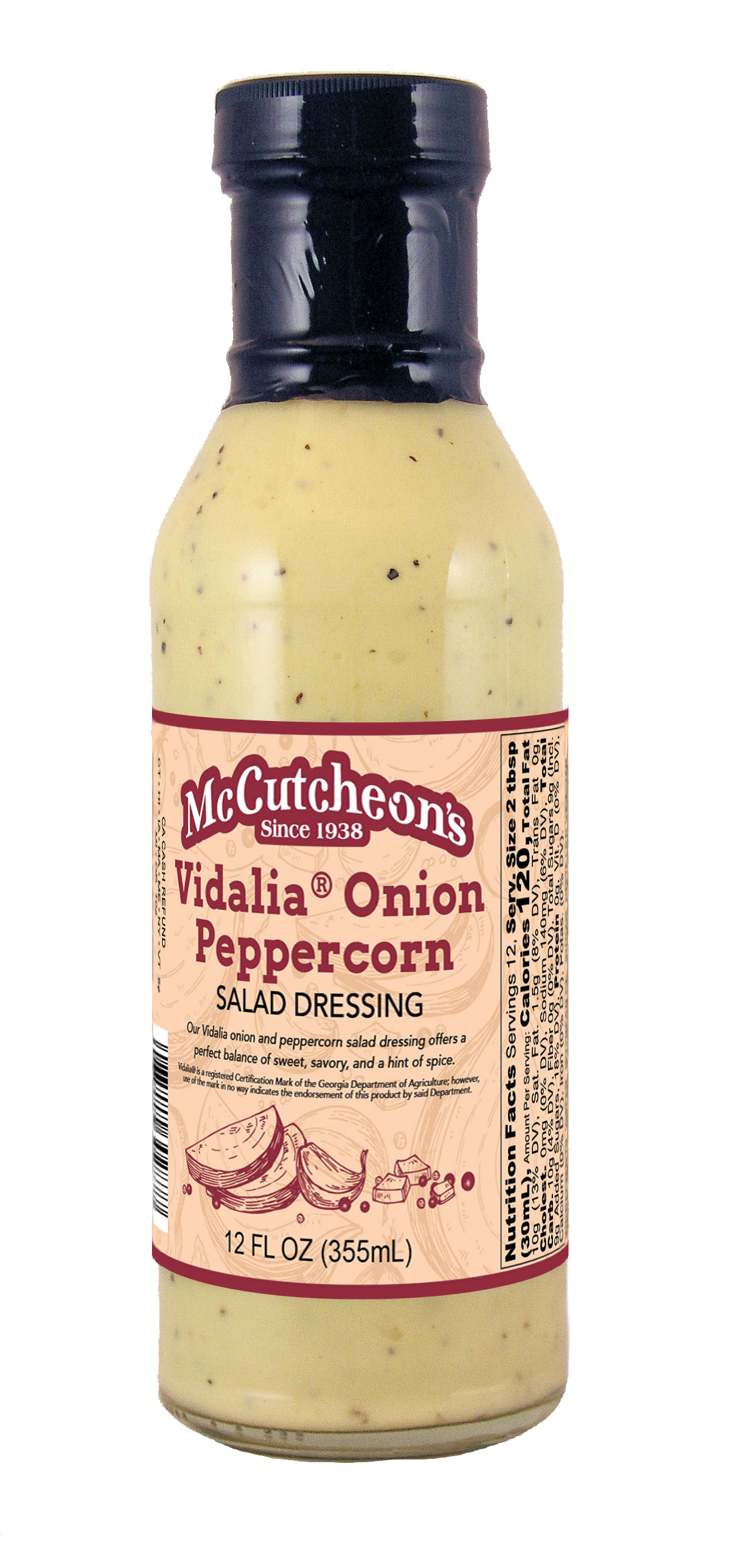 Vidalia Onion Peppercorn Salad Dressing – McCutcheon's Apple Products Vidalia Onion Peppercorn Salad Dressing – McCutcheon's Apple Products