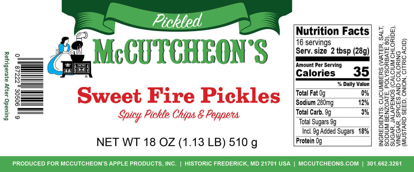 Sweet Fire Pickles
