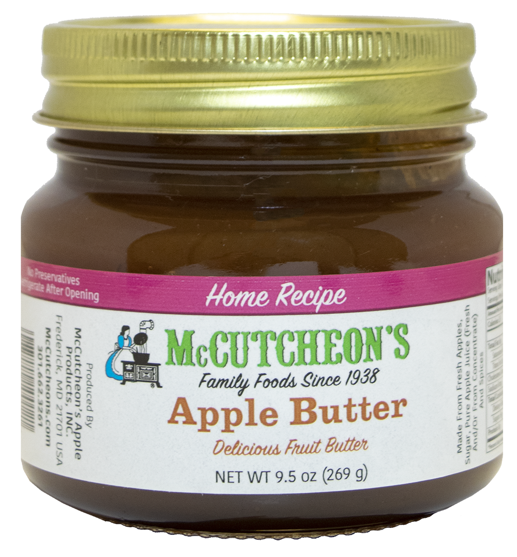jar of McCutcheon's mini apple butter