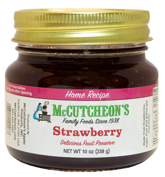 jar of McCutcheon's mini strawberry preserves
