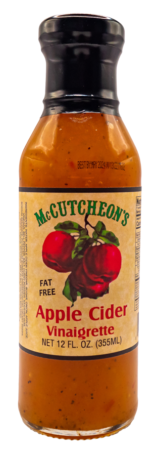 bottle of McCutcheon's apple cider vinaigrette