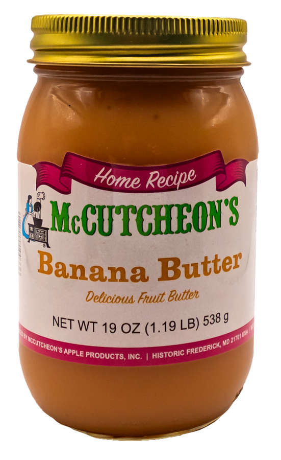 jar of McCutcheon's Banana Butter