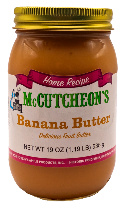 jar of McCutcheon's Banana Butter
