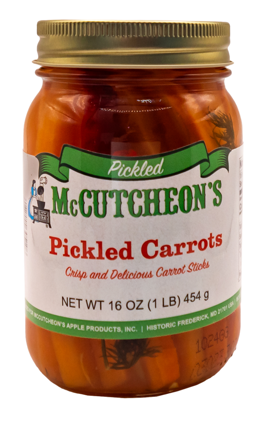 jar of McCutcheon's Pickled Carrots