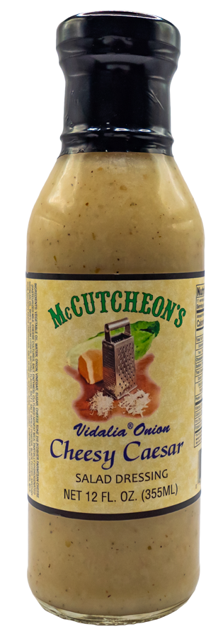 bottle of McCutcheon's vidalia onion cheesy caesar salad dressing