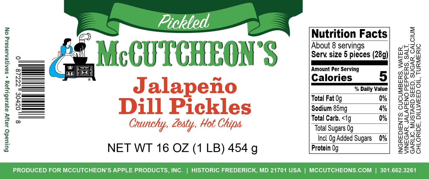 Hot Jalapeno Dill Pickles