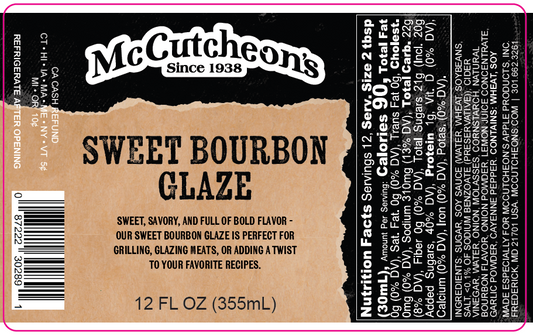 NEW - Sweet Bourbon Glaze