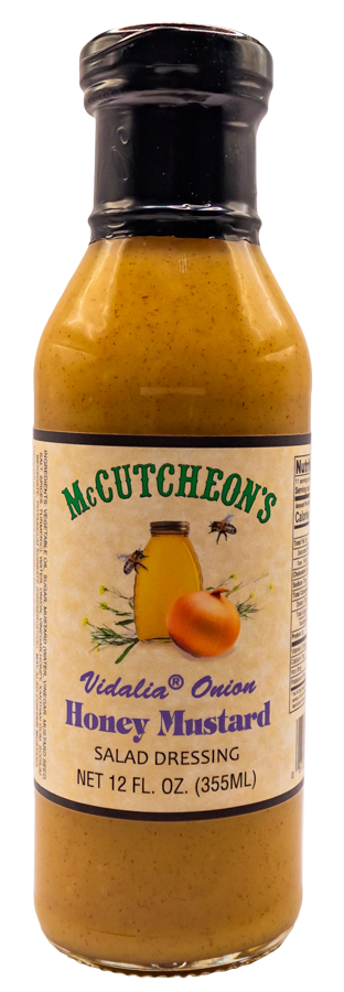 bottle of McCutcheon's vidalia onion honey mustard salad dressing