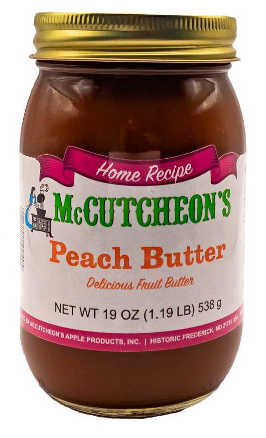 jar of McCutcheon's Peach Butter