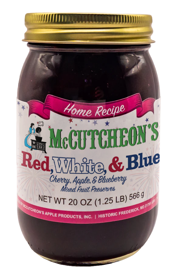 Red, White, and Blue Preserves