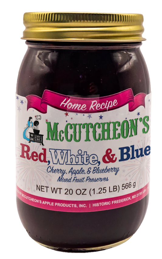 Red, White, and Blue Preserves