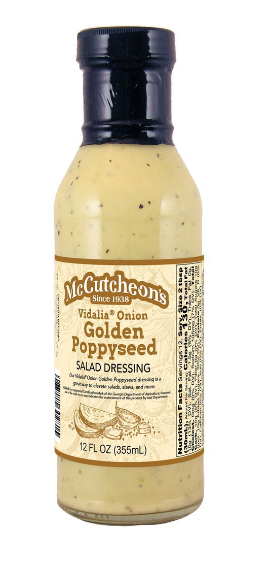 NEW - Vidalia Onion Golden Poppyseed Salad Dressing
