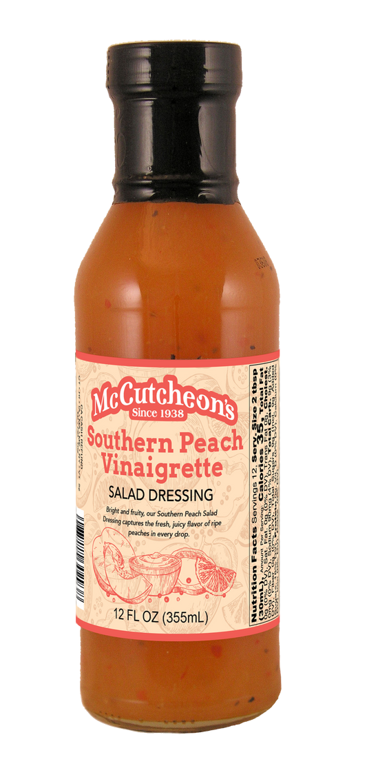 *NEW RECIPE* Southern Peach Vinaigrette Salad Dressing
