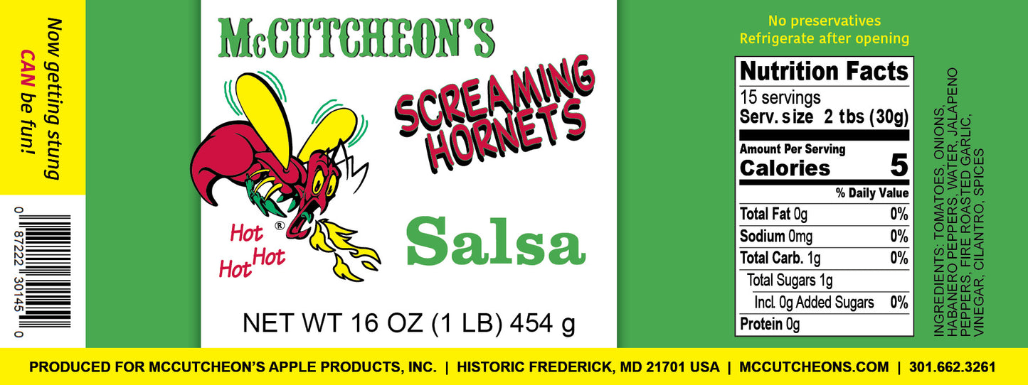 Screamin’ Hornets Salsa