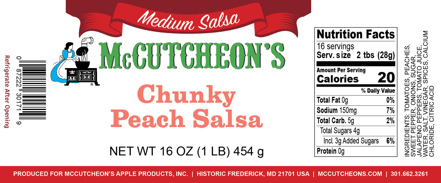 Chunky Peach Salsa