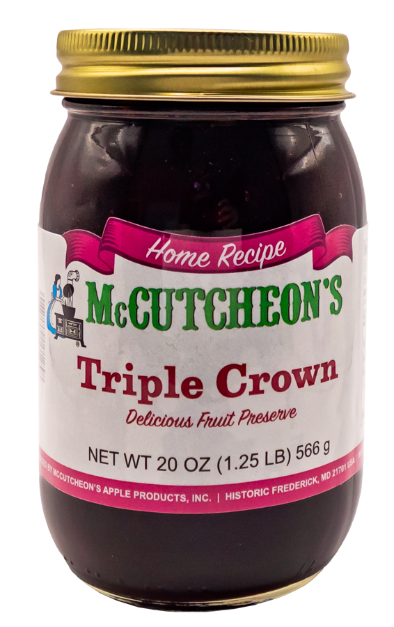 jar of McCutcheon's Triple Crown preserves