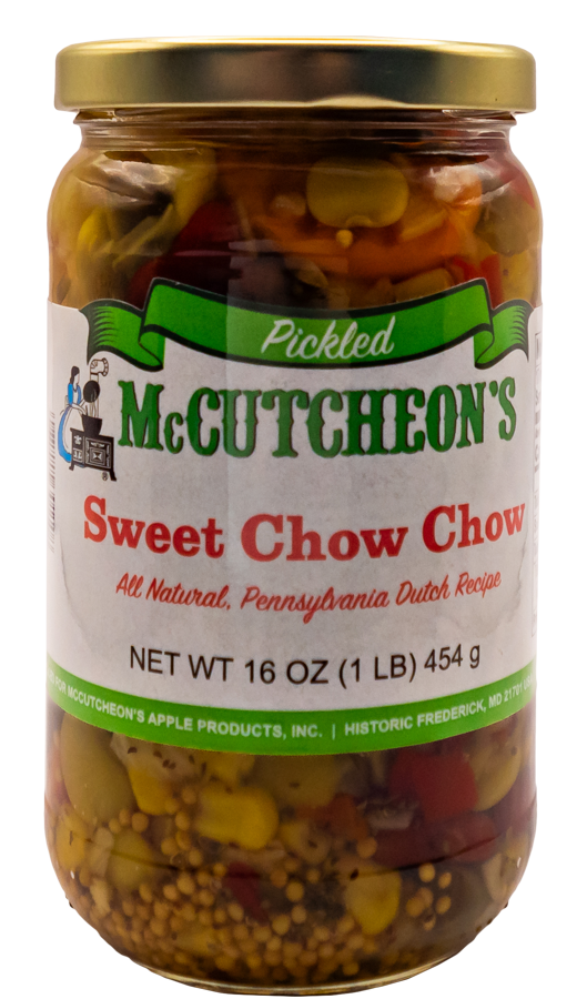 jar of McCutcheon's sweet chow chow