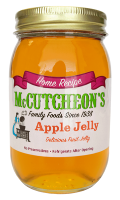 jar of McCutcheon's apple jelly