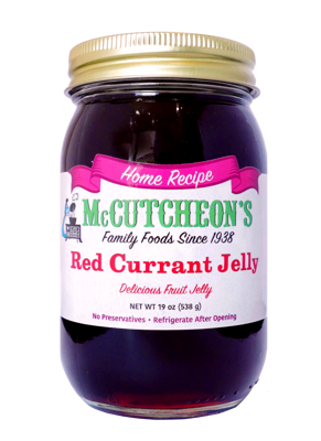 jar of McCutcheon's red currant jelly